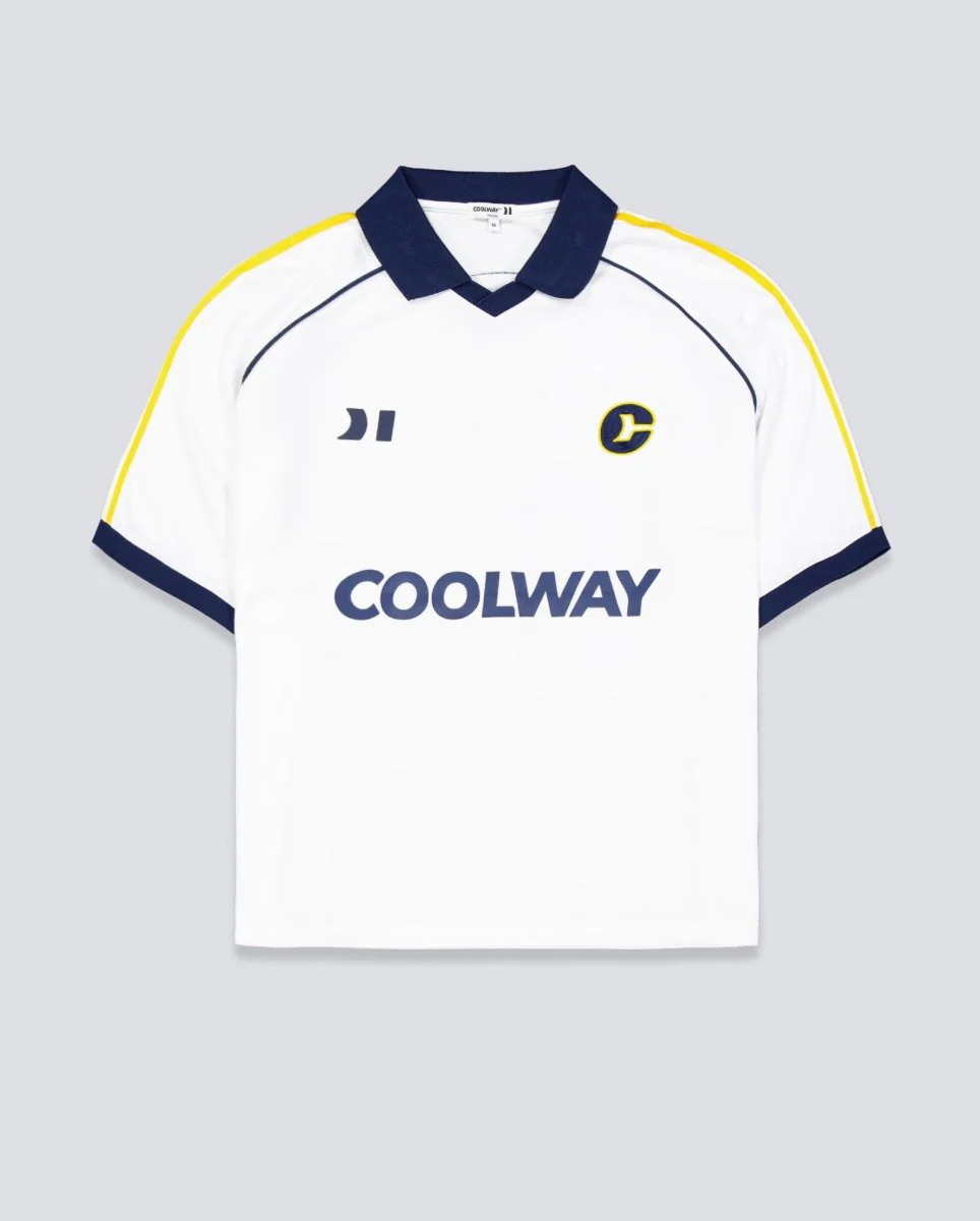 Camiseta Coolway Goalway Blanco Unisex