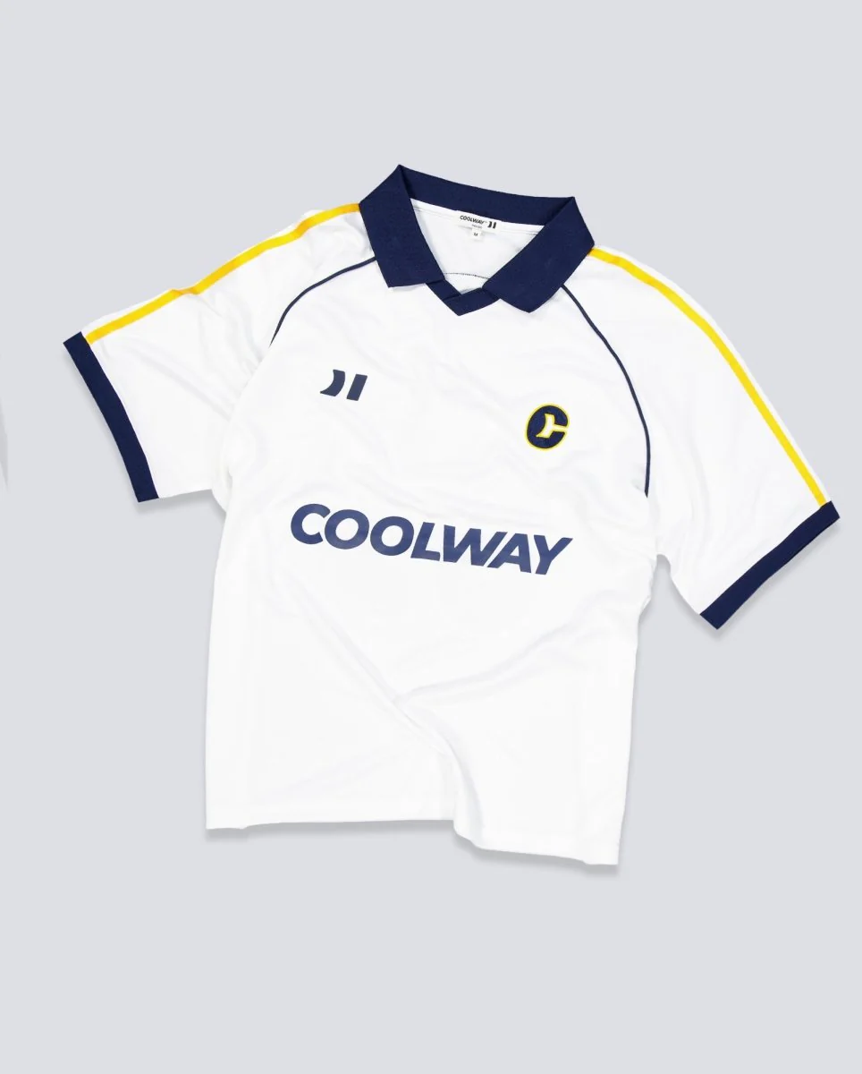 Camiseta Coolway Goalway Blanco Unisex - Image 2