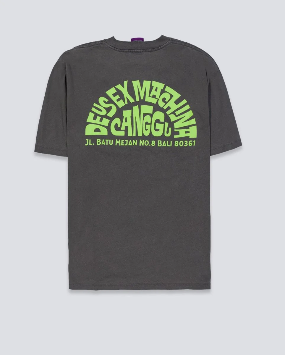 Camiseta Deus Canggu Address Gris Unisex - Image 3