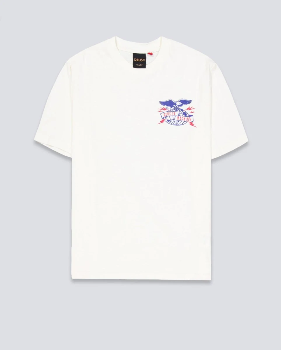 Camiseta Deus Claw-Some Whizz Beige unisex