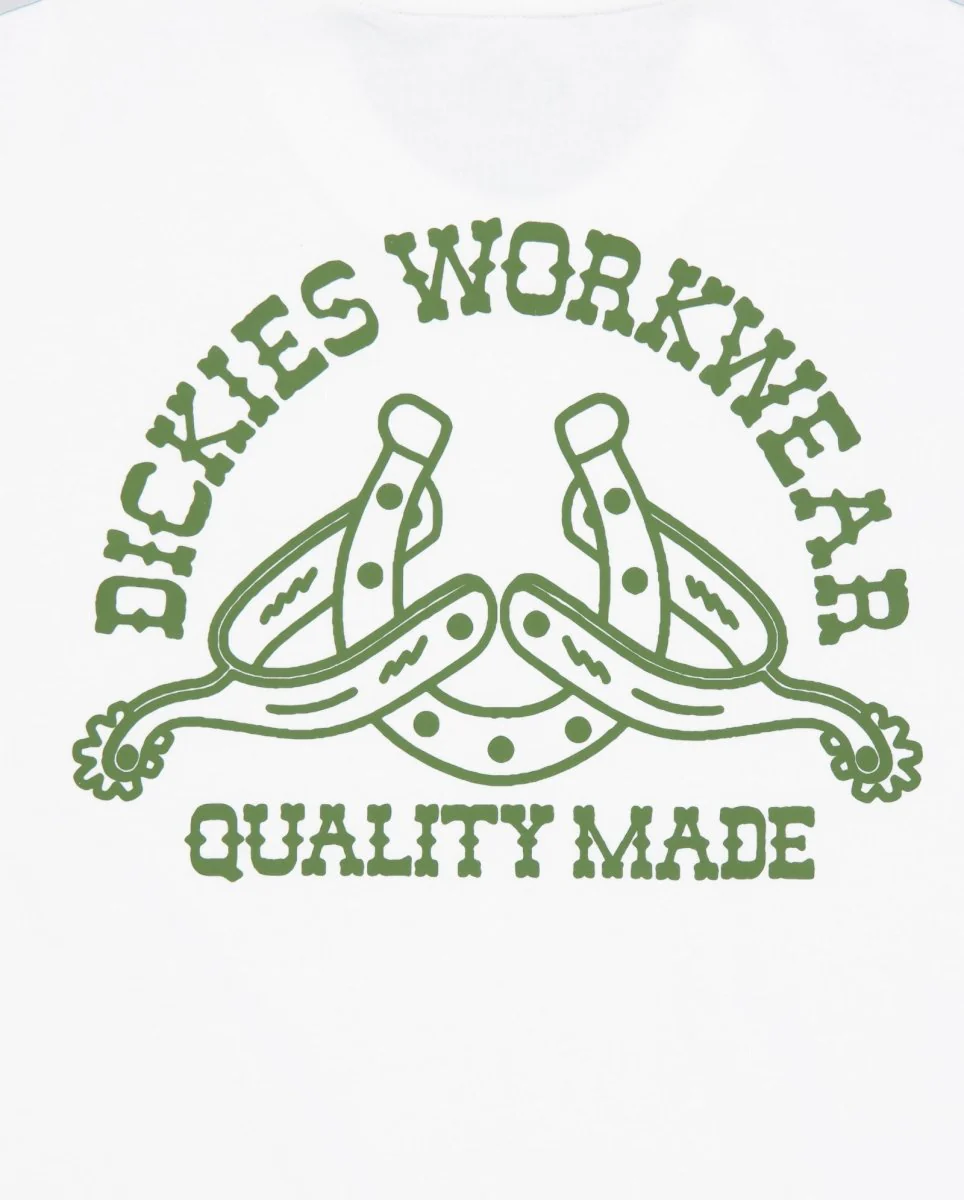 Camiseta Dickies Bettsville Blanco Unisex - Image 4