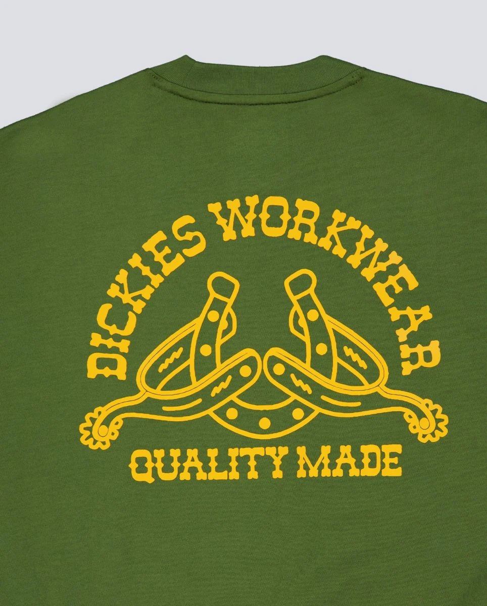 Camiseta Dickies Bettsville Verde Unisex - Image 6