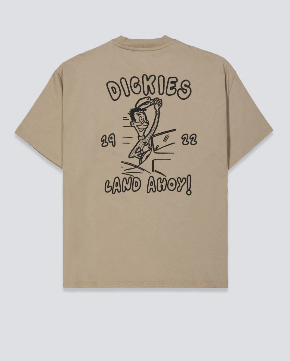 Camiseta Dickies Decartuville Beige Unisex - Image 3