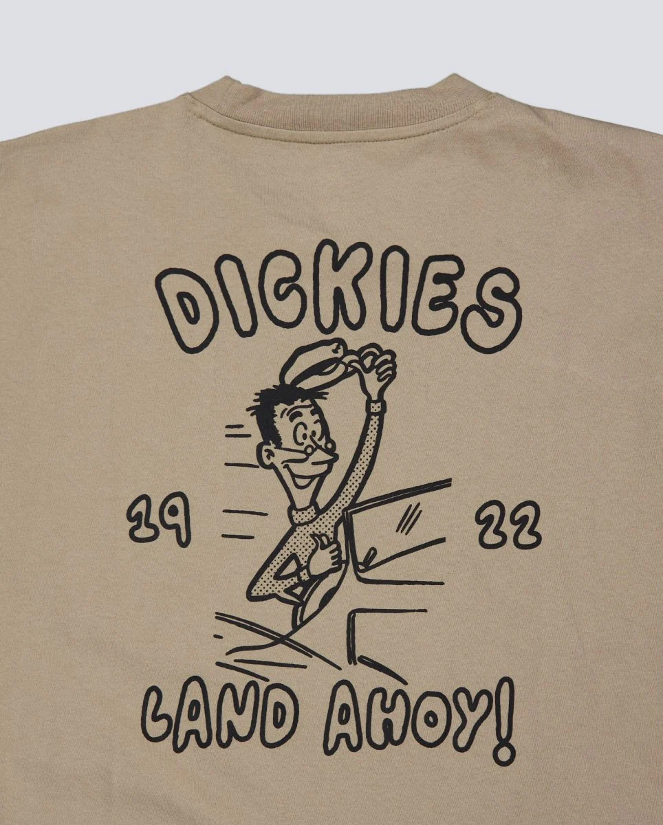 Camiseta Dickies Decartuville Beige Unisex - Image 5