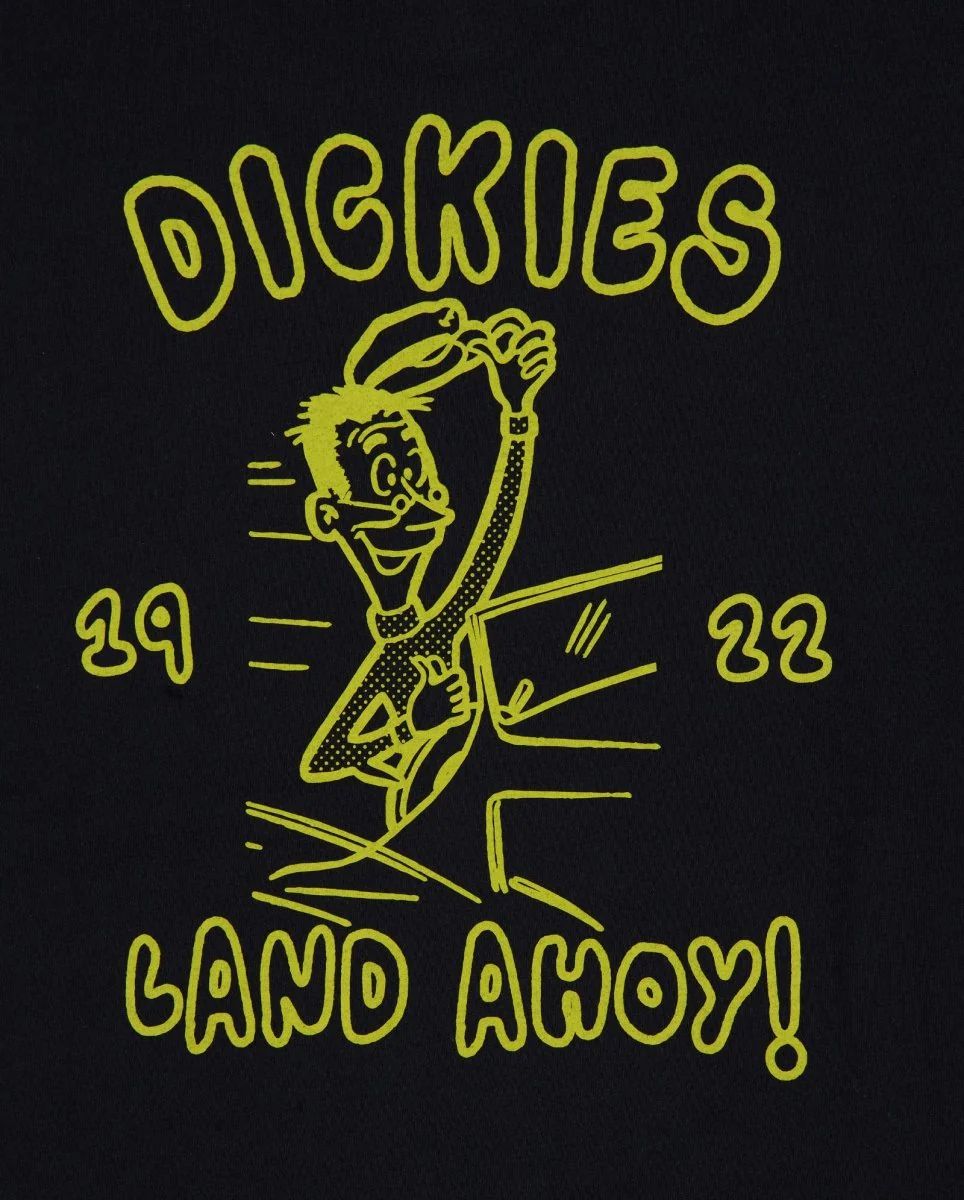 Camiseta Dickies Decartuville Negro Unisex - Image 4