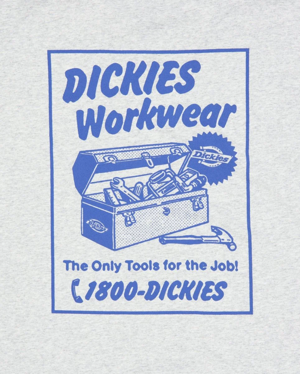 Camiseta Dickies Dry Ridge Gris Unisex - Image 4