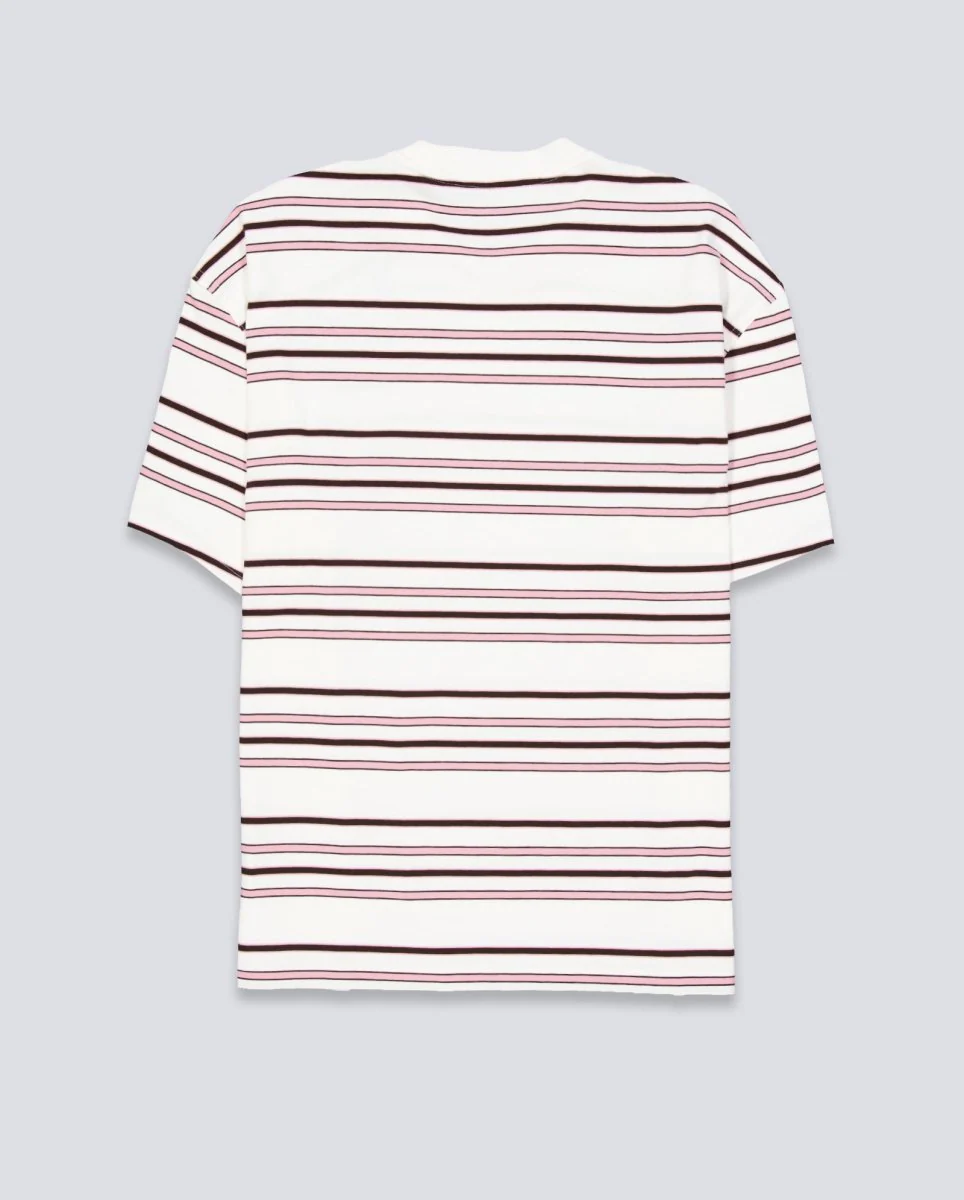 Camiseta Dickies East Liberty Stripe Blanco Hombre - Image 3