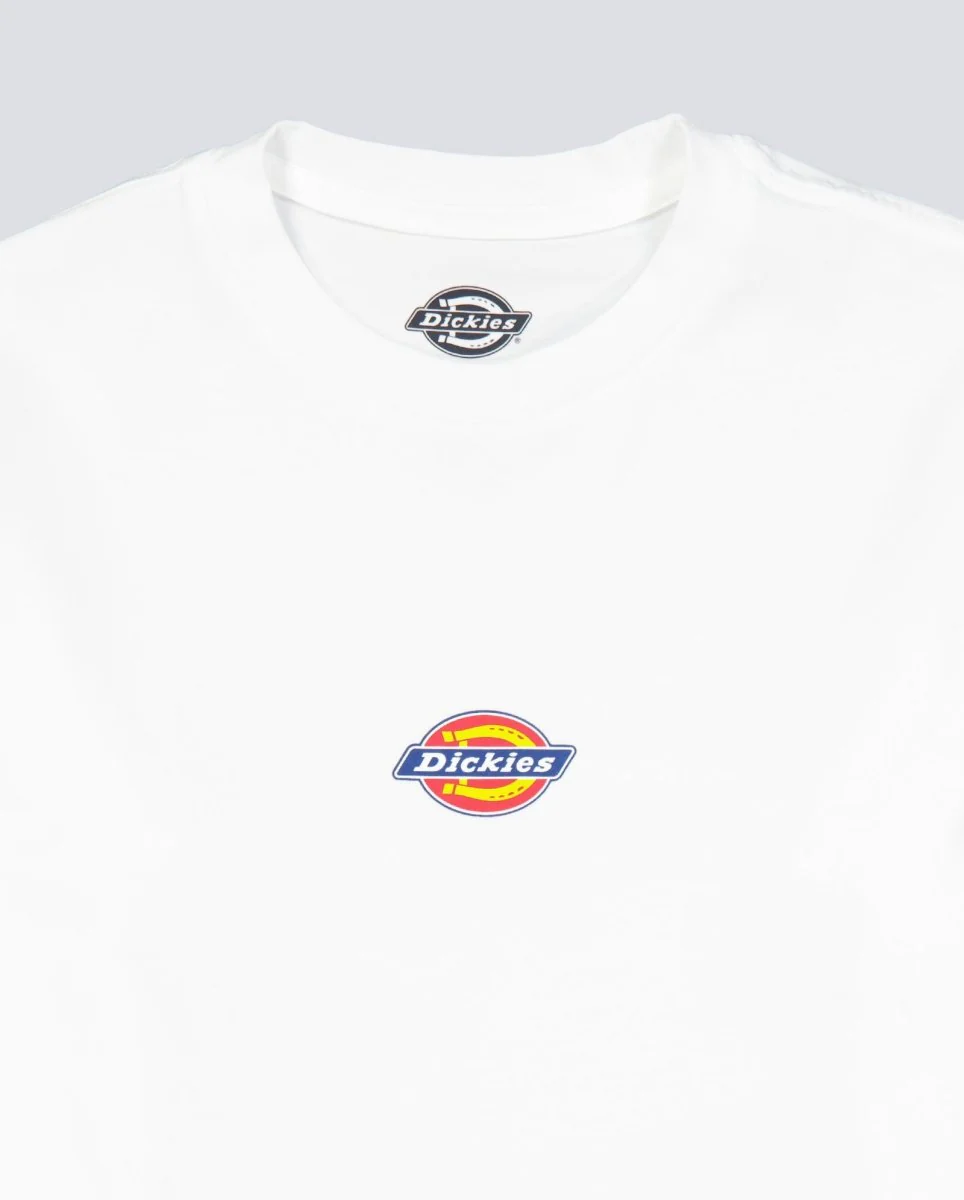 Camiseta Dickies Maple Valley Blanco Mujer - Image 4