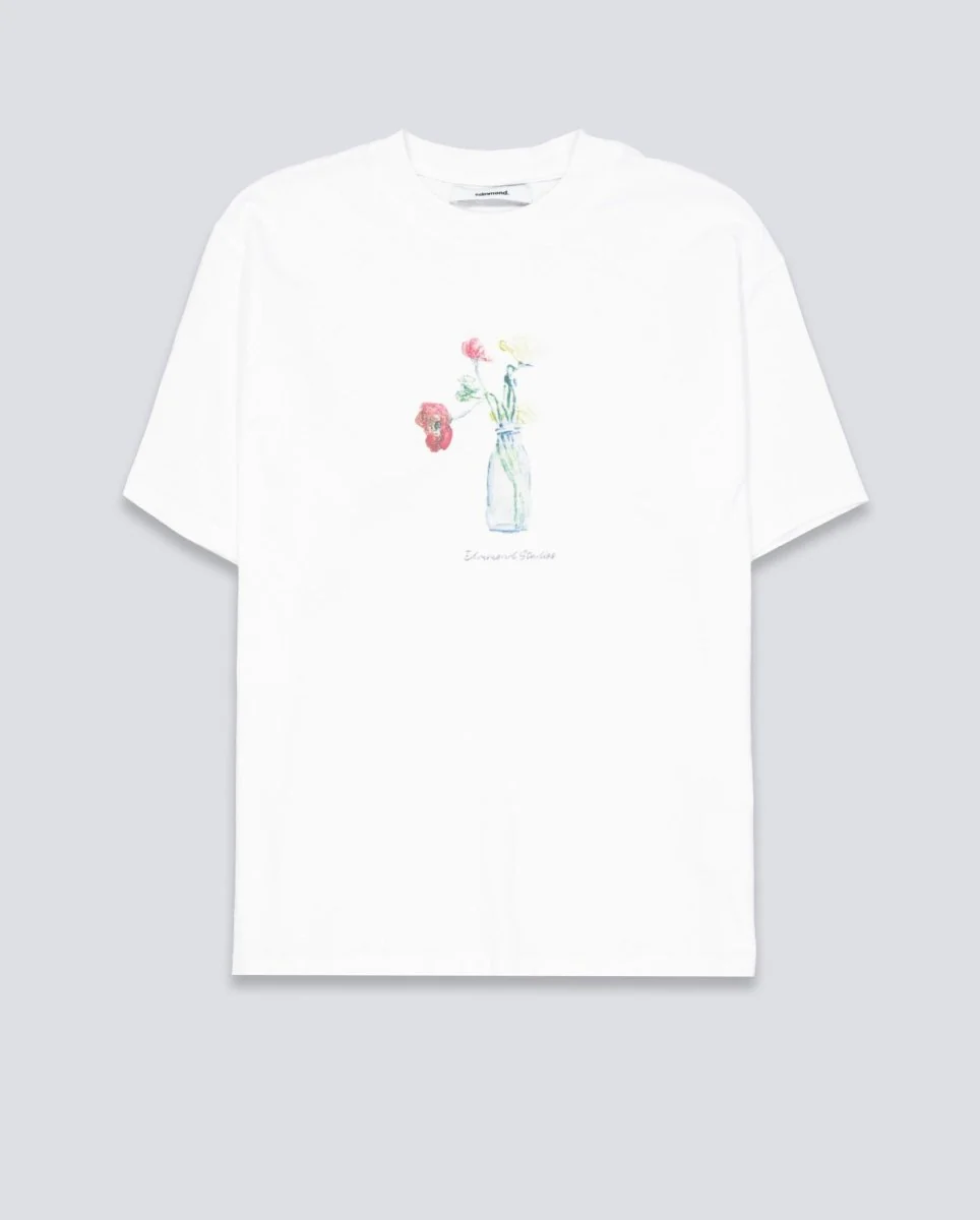 Camiseta Edmmond Studios Blooming Blanco Unisex