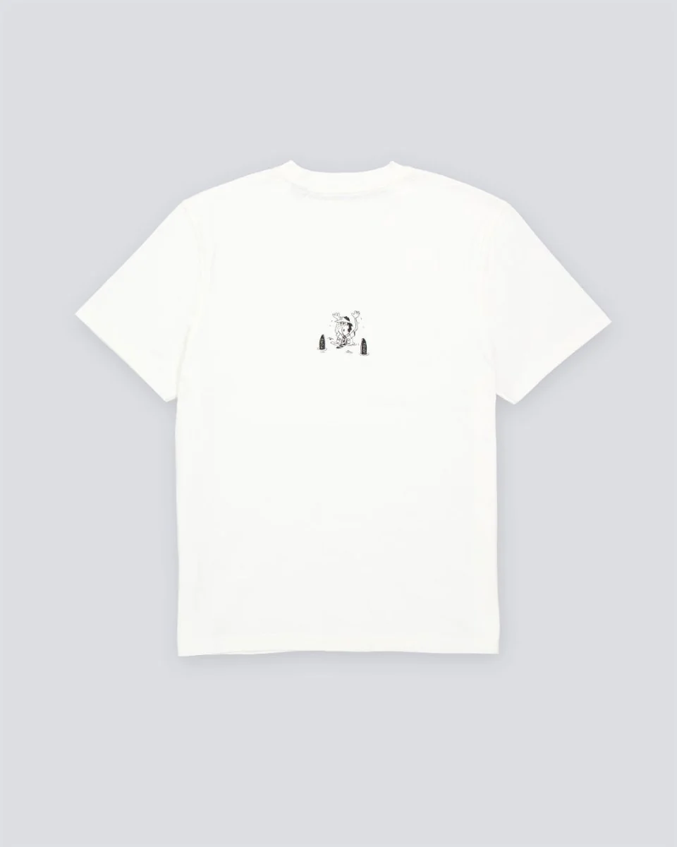 Camiseta Edmmond Studios Boxy Blanco Unisex - Image 2