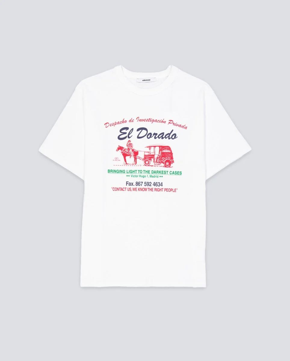 Camiseta Edmmond Studios El Dorado Blanca Unisex