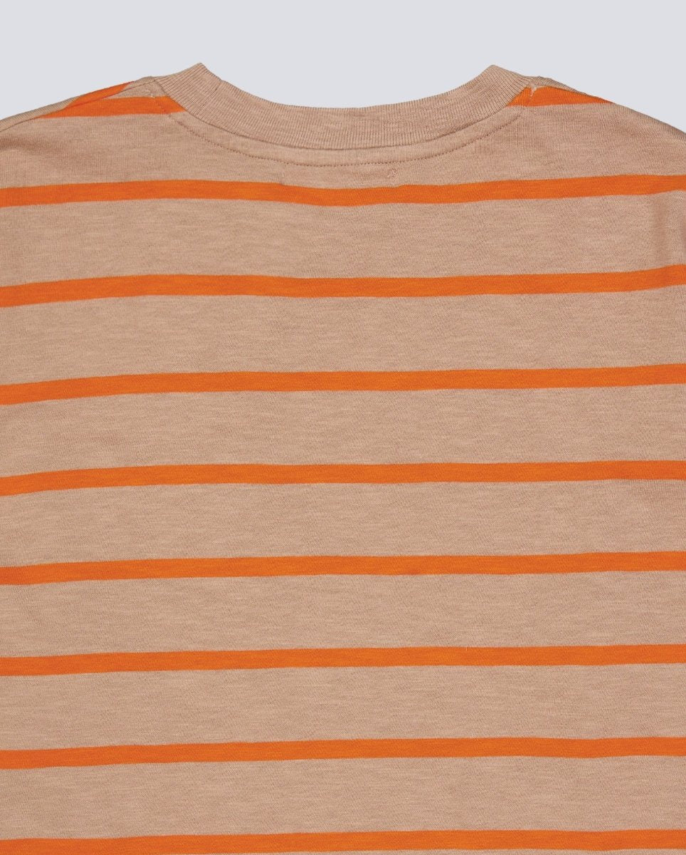 Camiseta Edmmond Studios Flame Stripes Marrón Unisex - Image 6