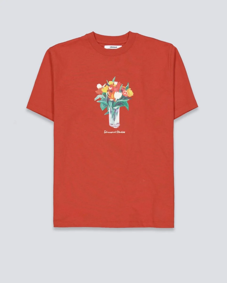 Camiseta Edmmond Studios Lush Rojo Unisex
