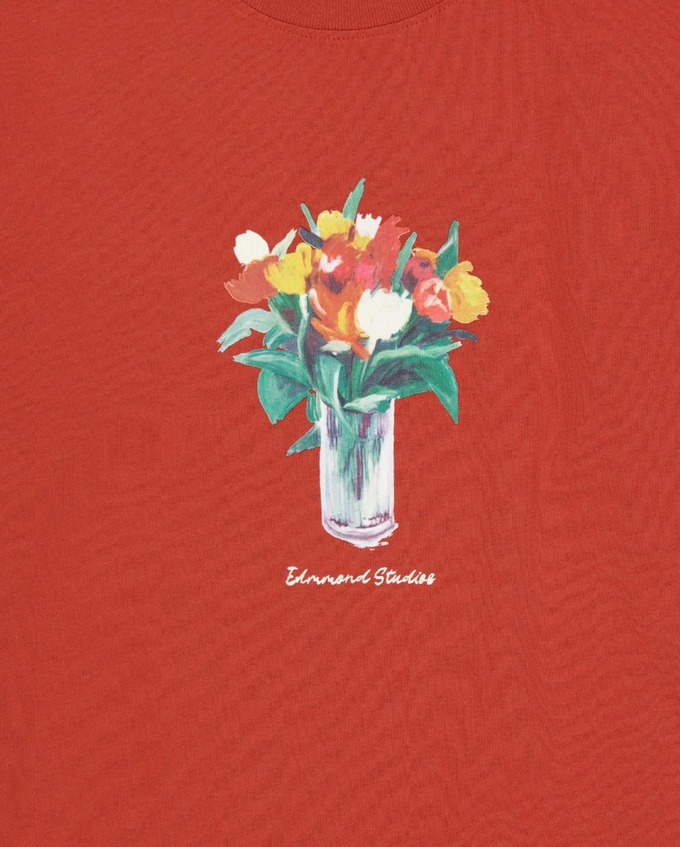 Camiseta Edmmond Studios Lush Rojo Unisex - Image 3