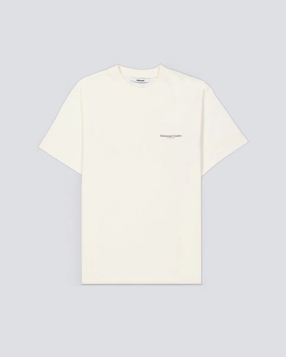Camiseta Edmmond Studios Orient Express Blanco Hombre