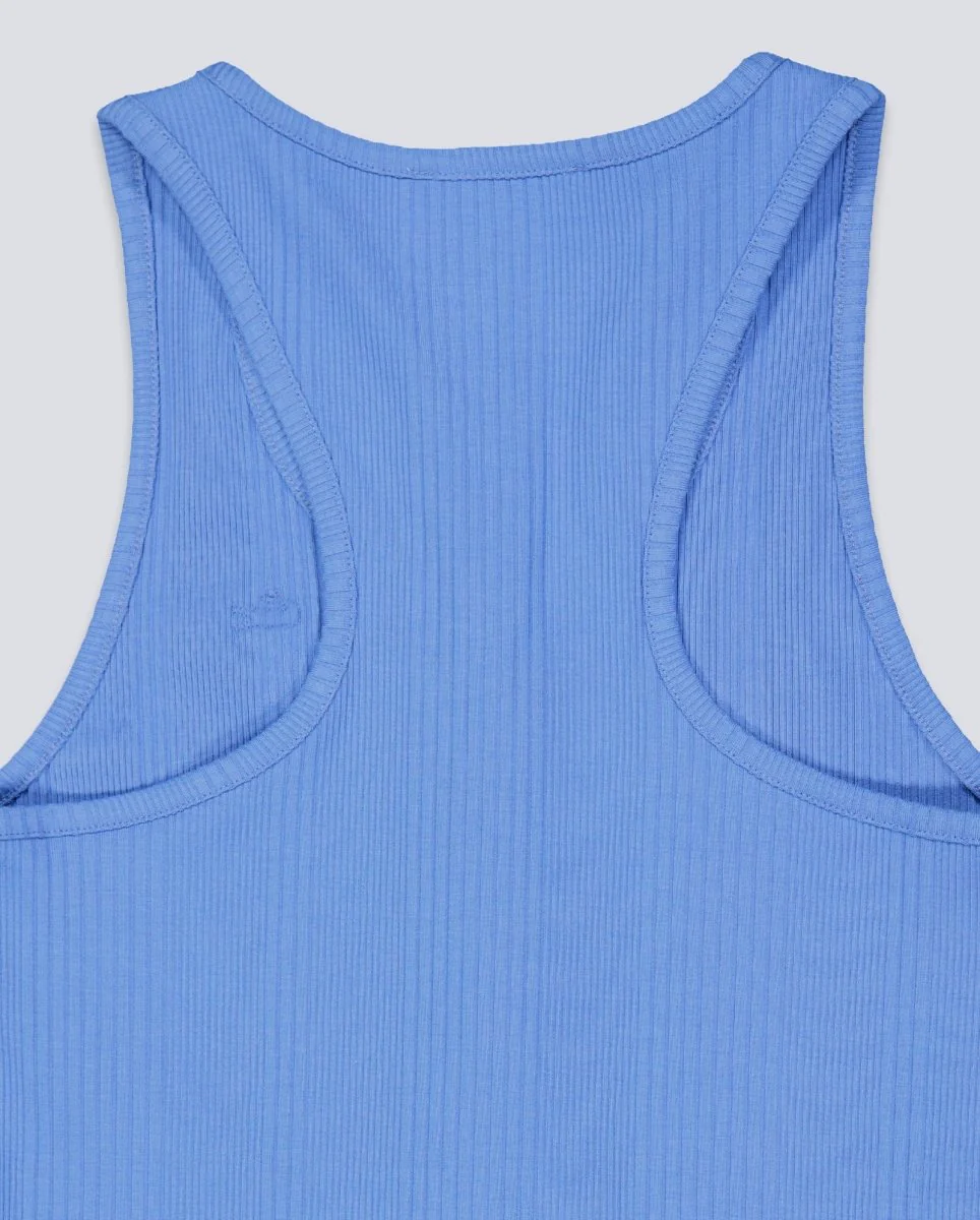 Top De Tirantes Lacoste Azul Mujer - Image 6