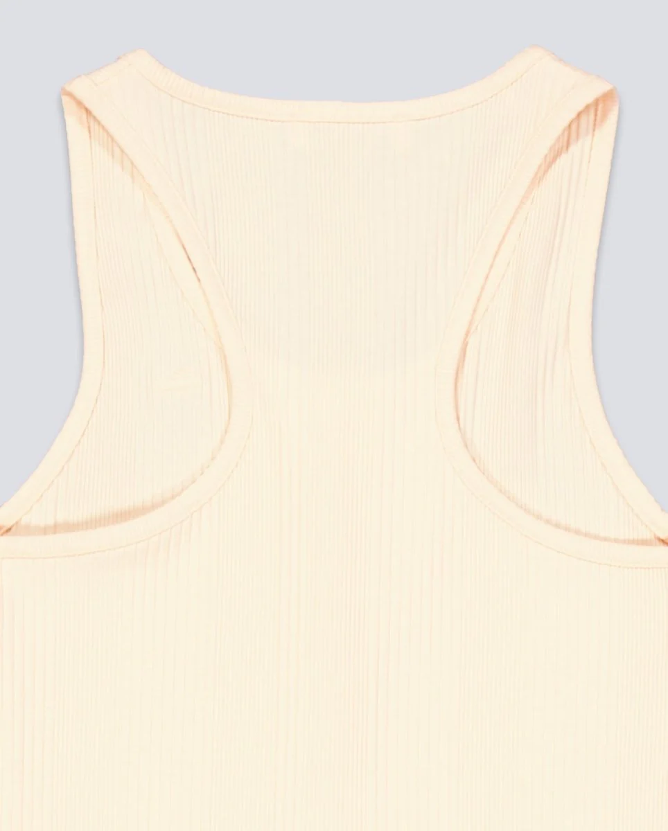 Top De Tirantes Lacoste Beige Mujer - Image 6