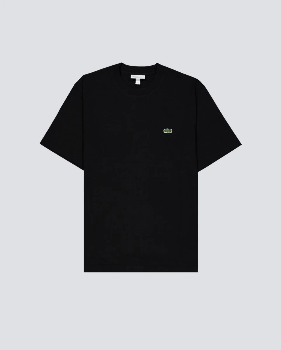 Camiseta Lacoste Negro Hombre