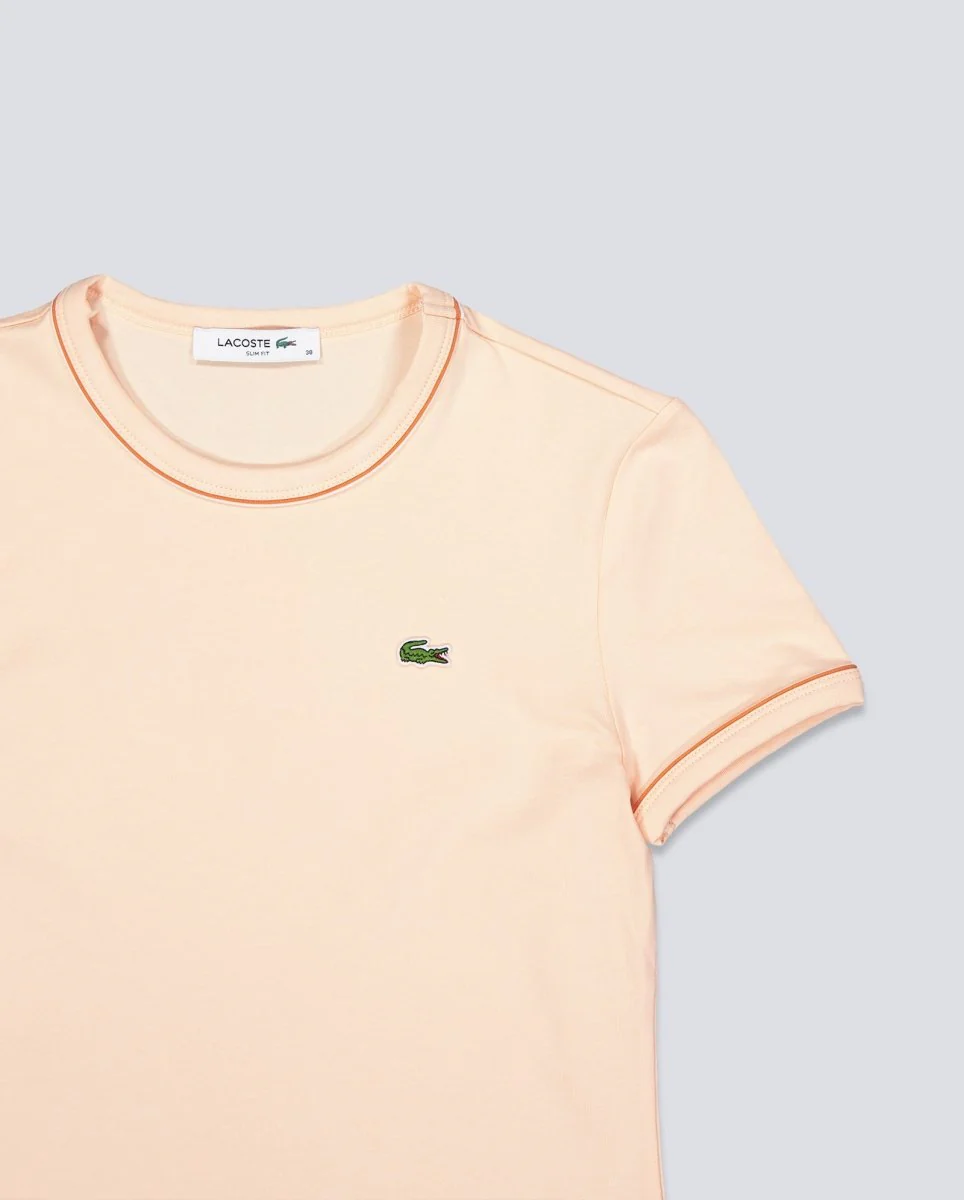 Camiseta Lacoste Rosa Mujer - Image 4