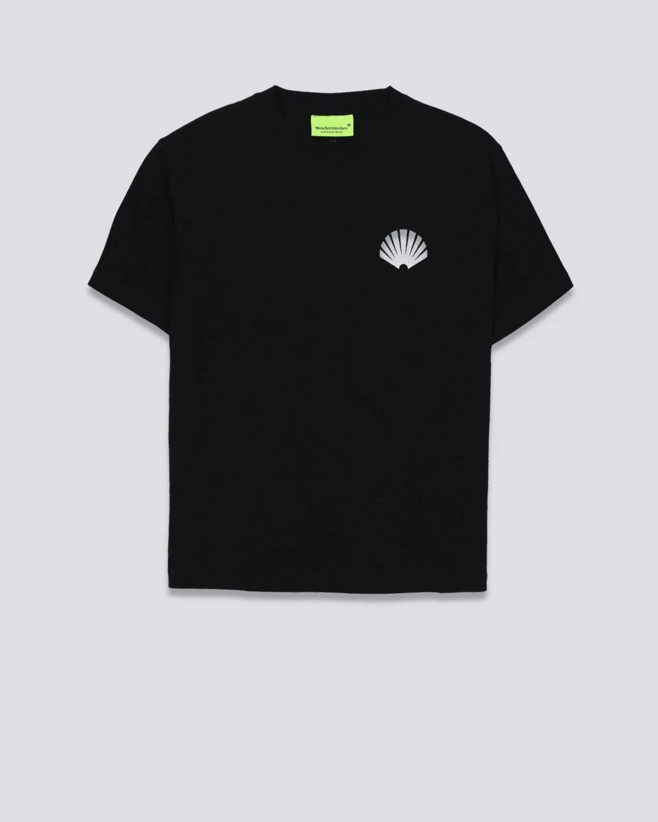 Camiseta New Amsterdam Surf Association Logo Negro Unisex