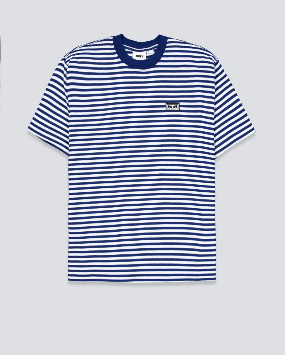 Camiseta Obey Established Works Eyes Azul Unisex