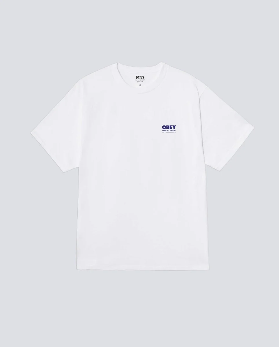 Camiseta Obey Icon Eye Wreath Blanco Hombre