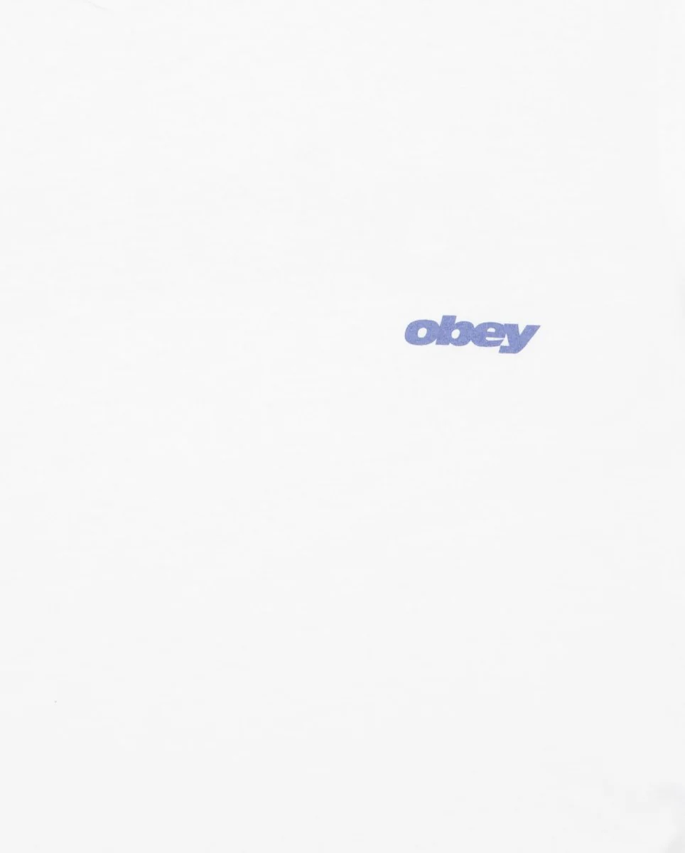 Camiseta Obey Speed Blanco Mujer - Image 2