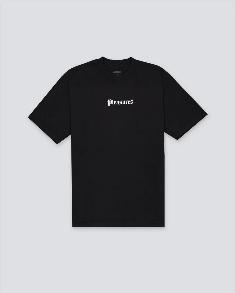 Camiseta Pleasures Burn Again Negro Hombre