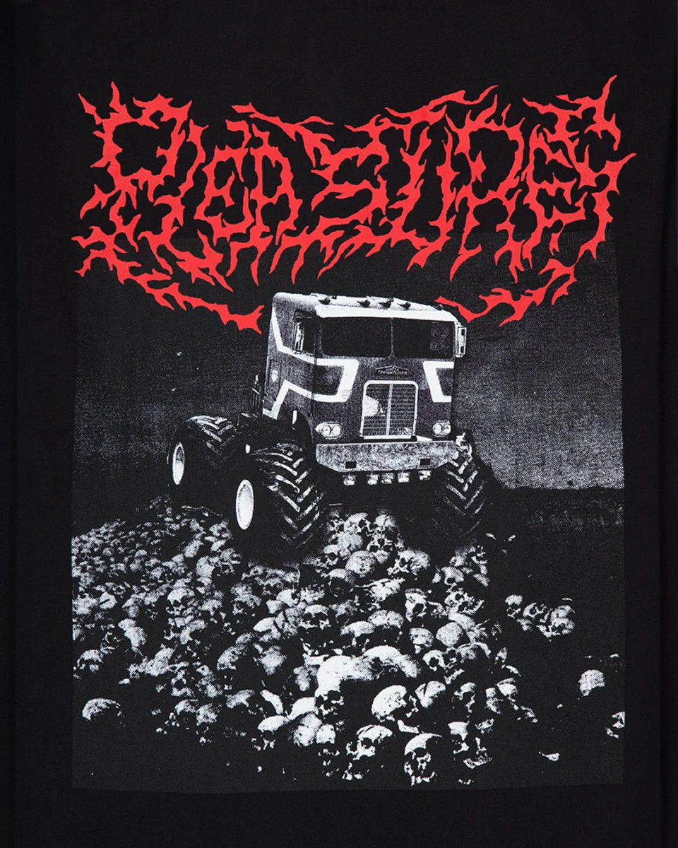 Camiseta Pleasures Off Road Negro Hombre - Image 2