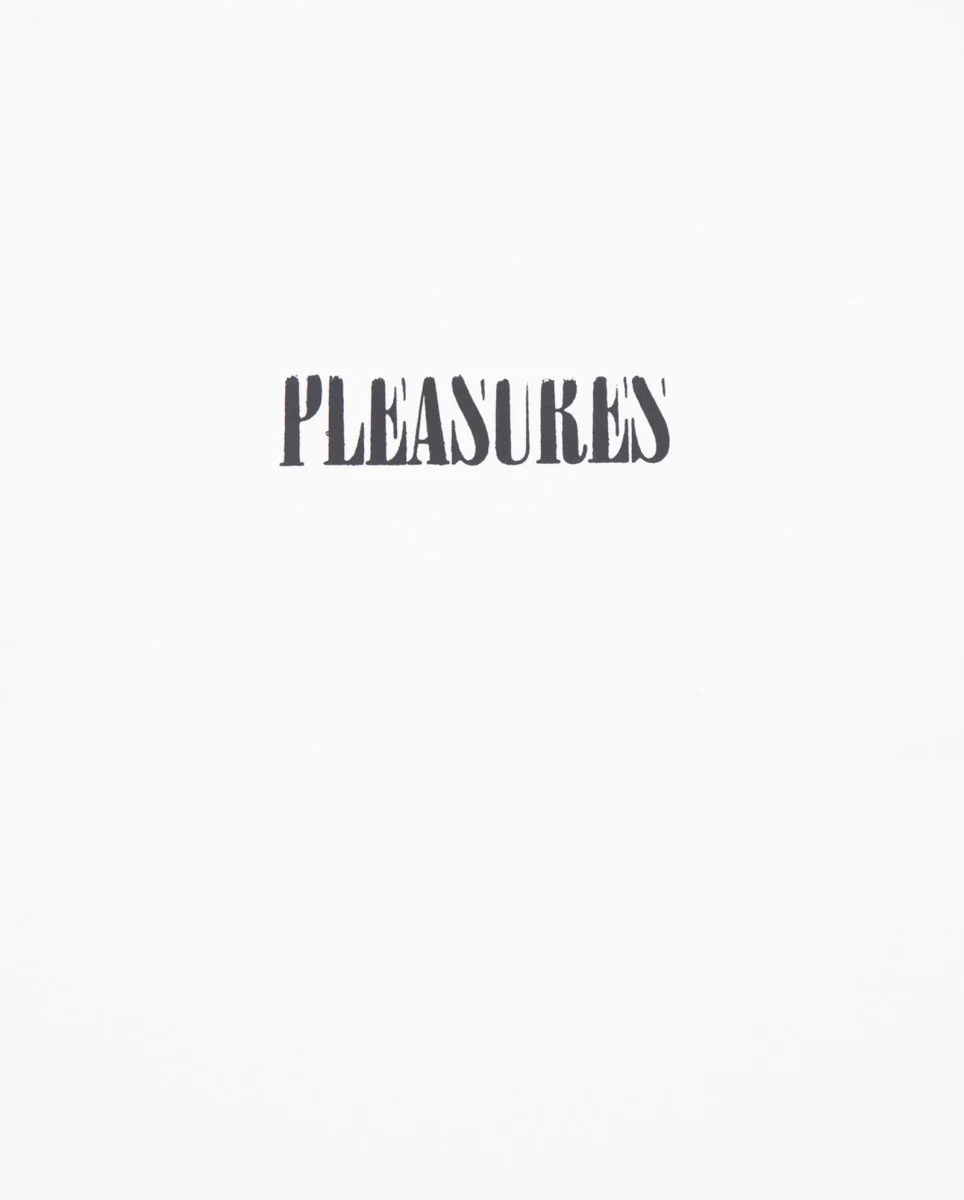 Camiseta Pleasures Onyx Sleeveless Blanco Hombre - Image 2