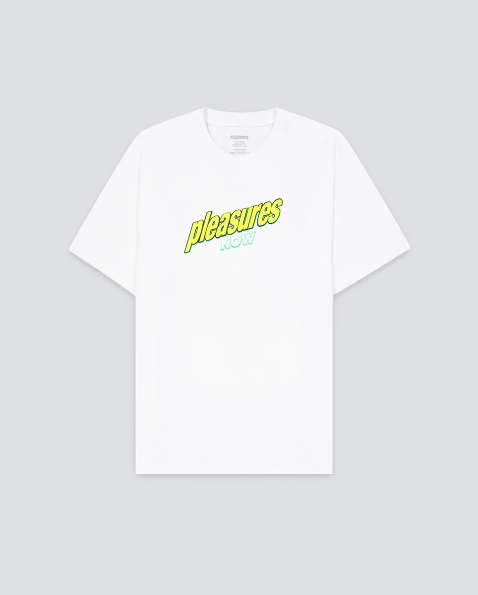 Camiseta Pleasures Quench Blanco Unisex