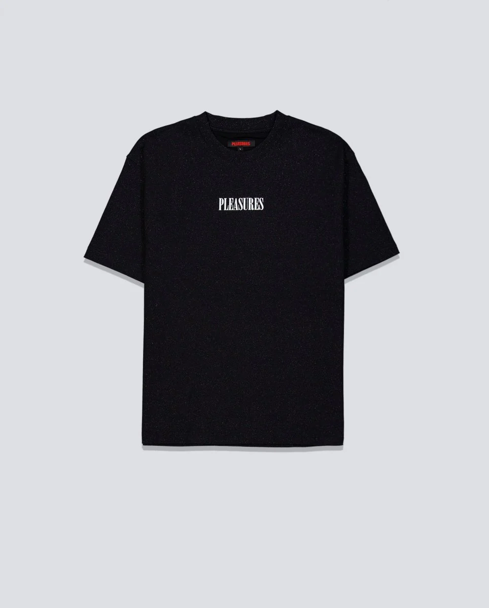 Camiseta Pleasures Starry Heavyweight Shirt Negro Unisex