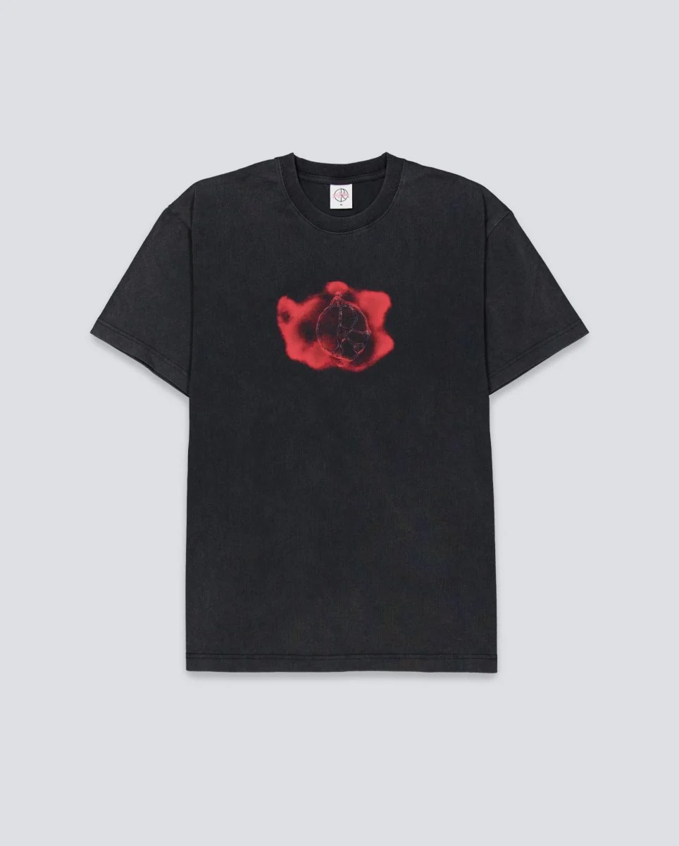Camiseta Polar Skate Co Metal Logo Negro Unisex