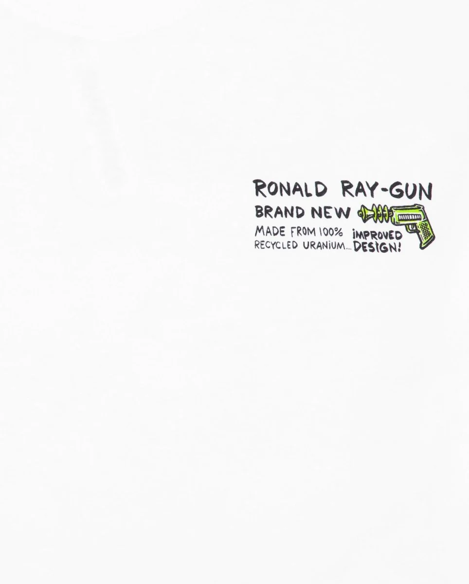 Camiseta Polar Skate Co Ray Gun Blanco Unisex - Image 2