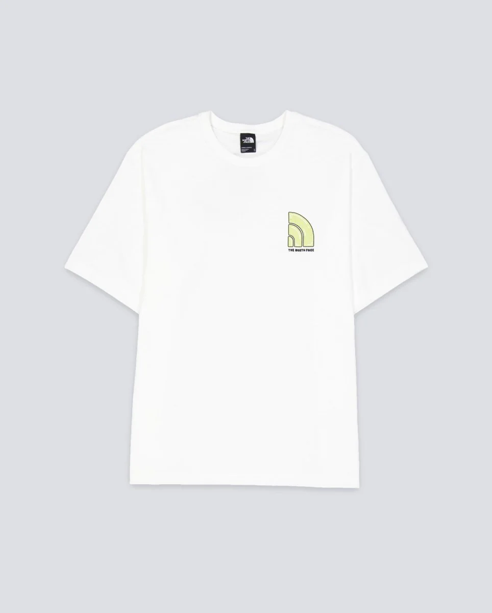 Camiseta The North Face Bubble Logo Blanco Unisex