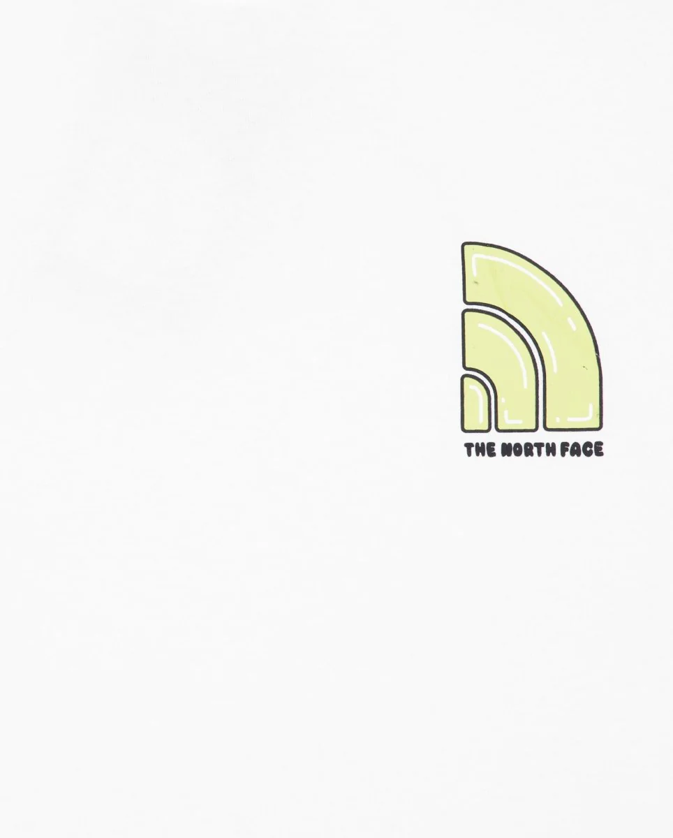 Camiseta The North Face Bubble Logo Blanco Unisex - Image 2
