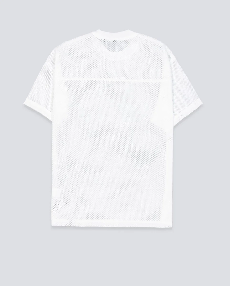 Camiseta Vans Arched Football Blanca Unisex - Image 3