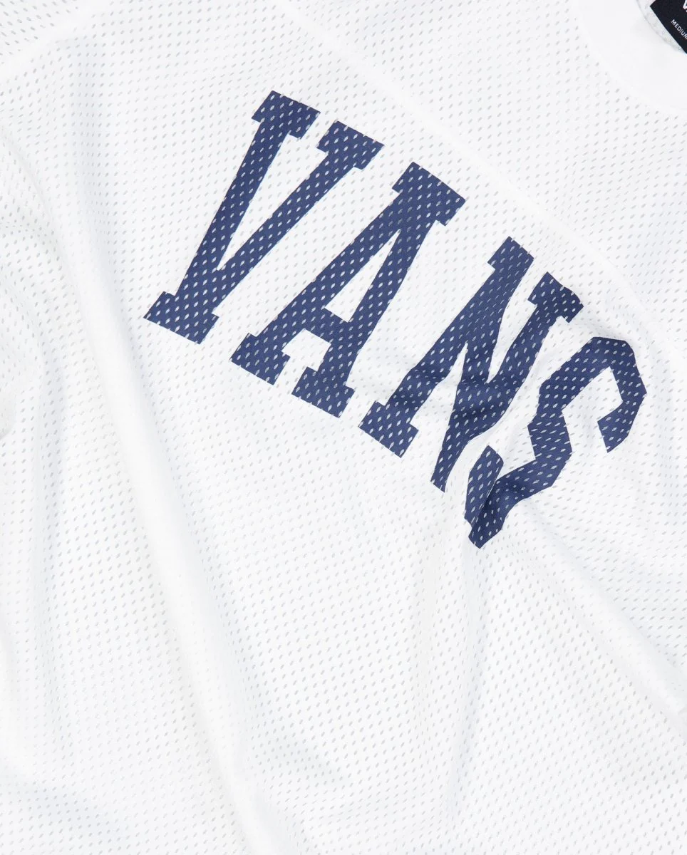 Camiseta Vans Arched Football Blanca Unisex - Image 6
