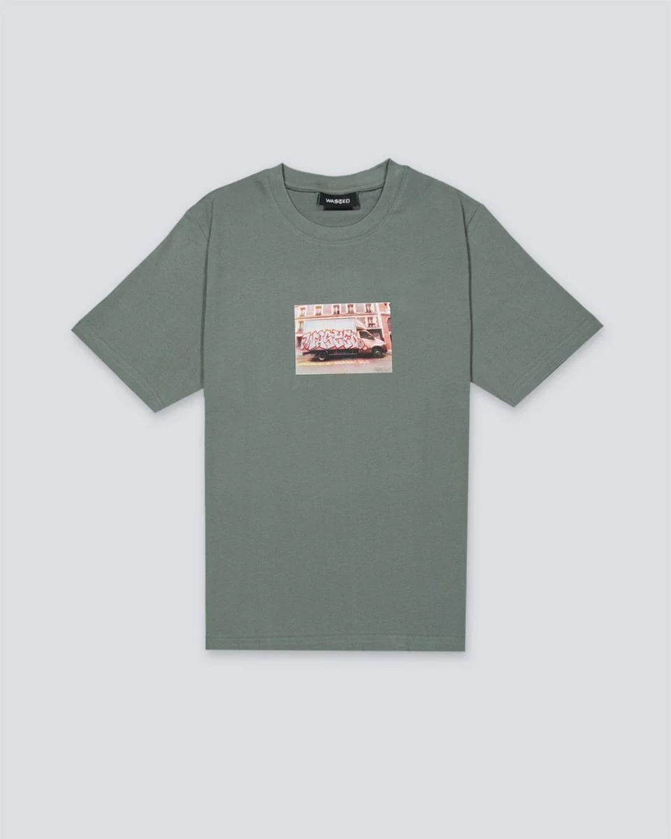 Camiseta Wasted Paris Dumper Verde Hombre