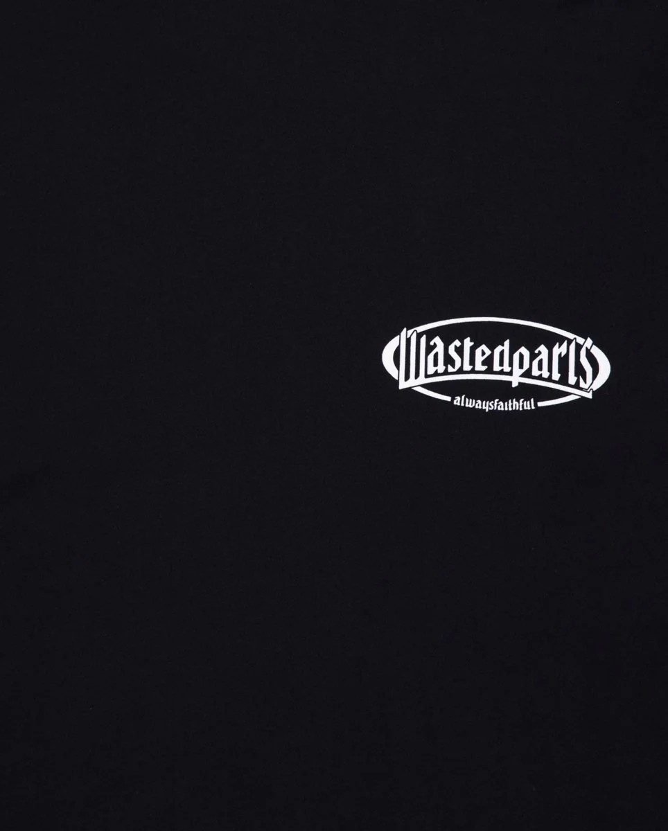 Camiseta Wasted Paris Yard Boxy Negro Unisex - Image 2