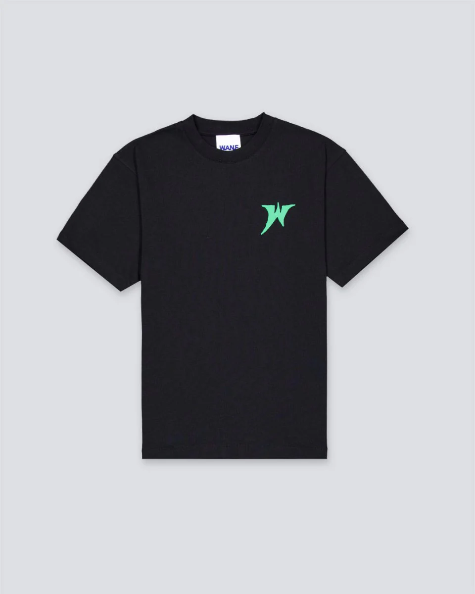 Camiseta We Are Not Friends Heavy Weight Negro Hombre
