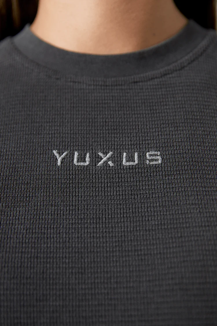 Camiseta Yuxus Coal Cronos Marrón Unisex - Image 4