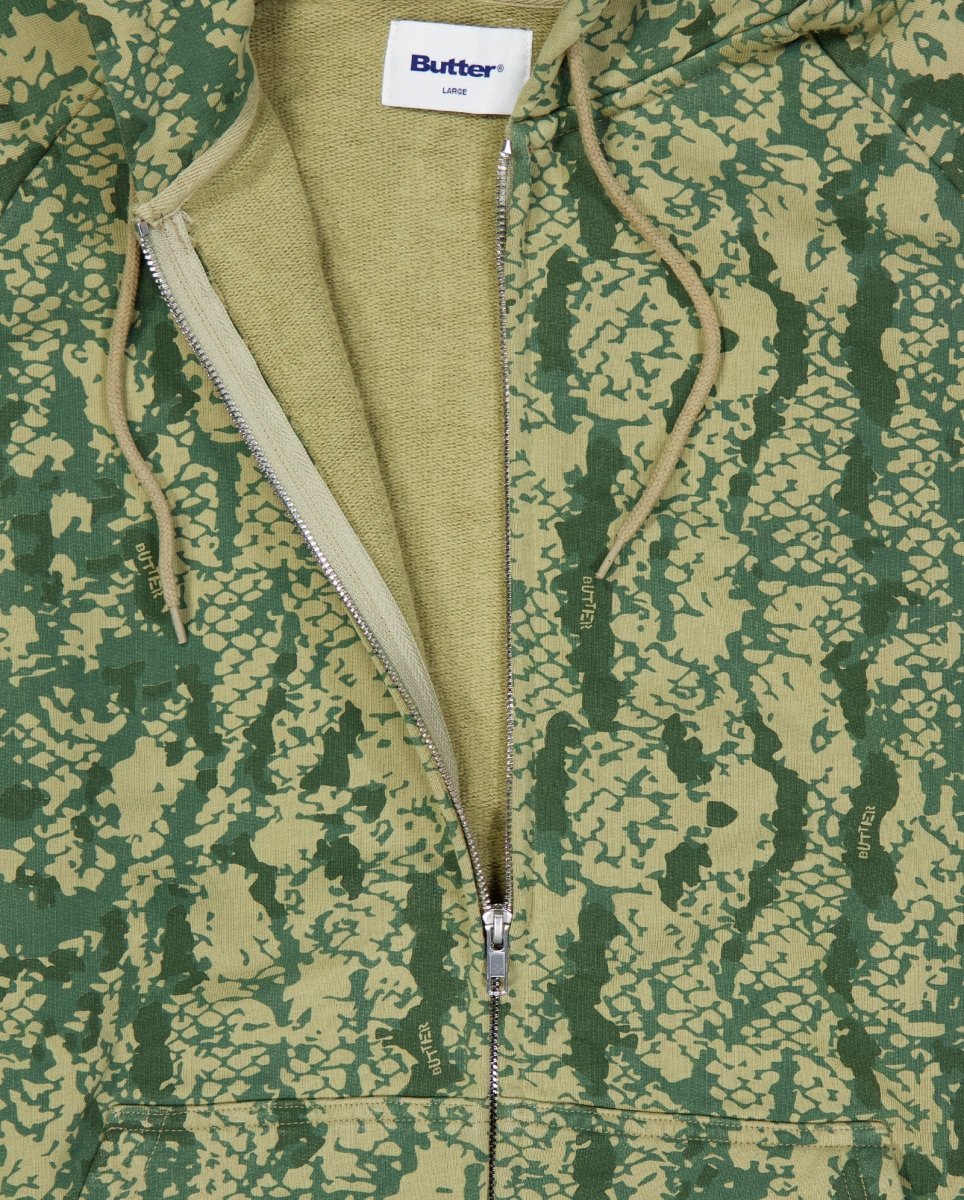 Chaqueta Butter Goods Lowland Camo Verde Unisex - Image 3
