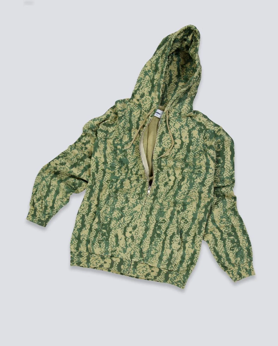 Chaqueta Butter Goods Lowland Camo Verde Unisex - Image 4