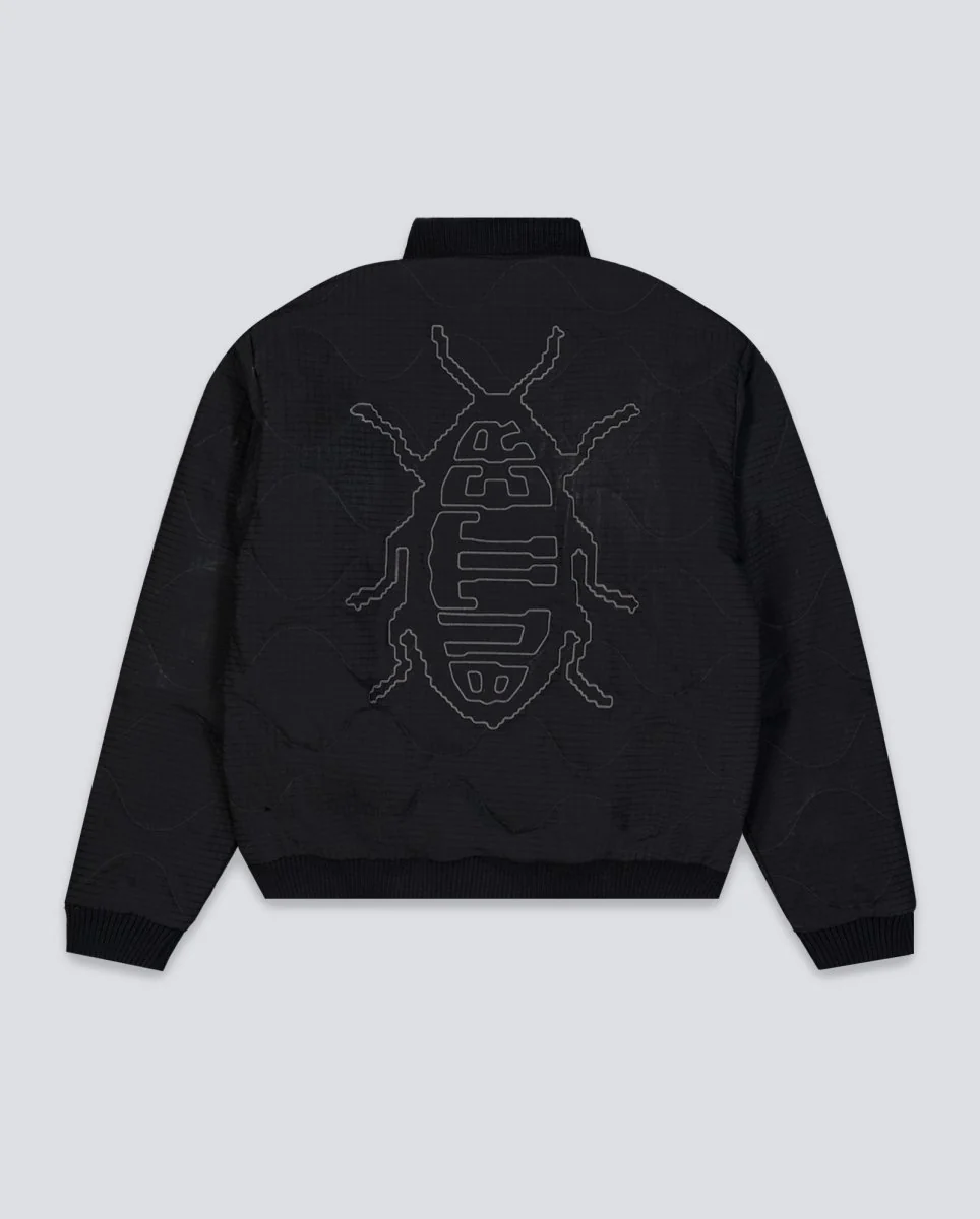 Chaqueta Butter Goods Roach Bomber Negro Hombre - Image 3