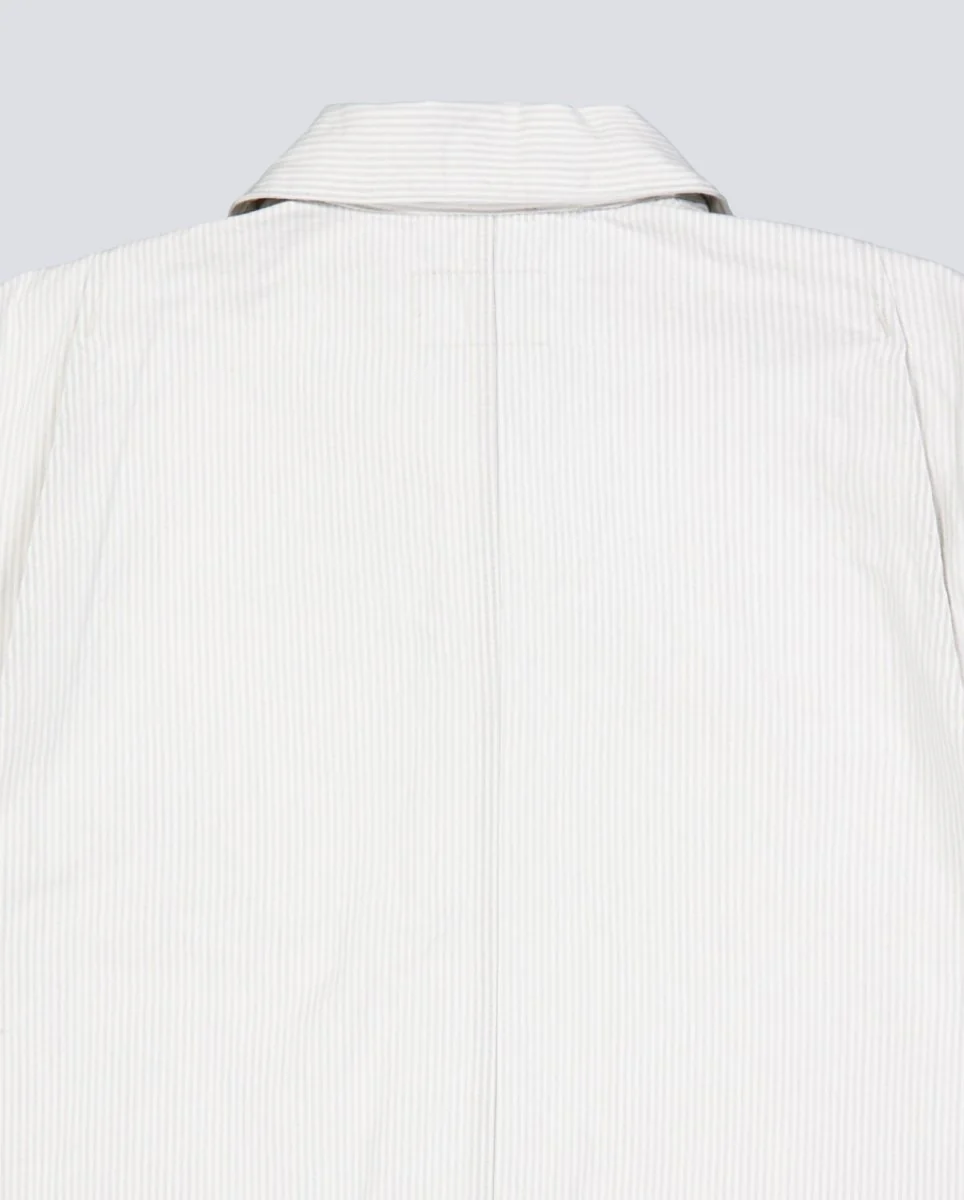 Chaqueta Carhartt WIP Mercer Chore Rayas Blanco Unisex - Image 6