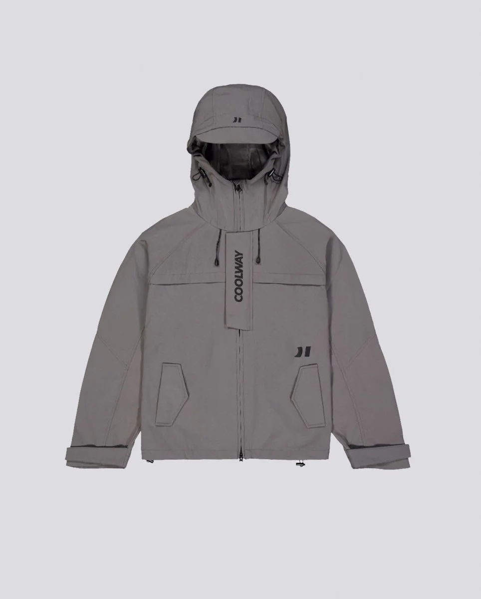 Chaqueta Coolway Storm Grey Windbreaker Gris Unisex