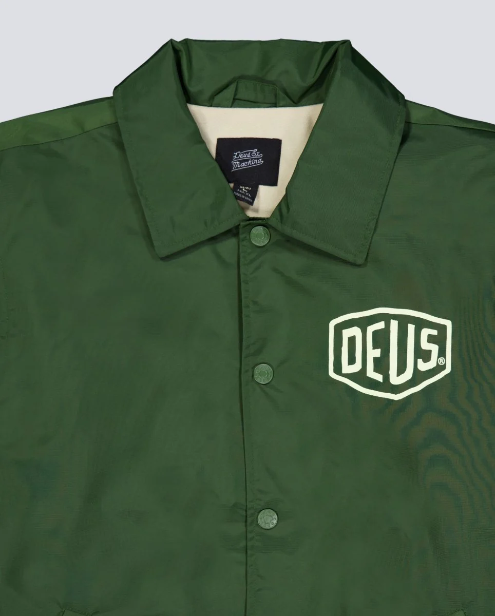 Chaqueta Deus Venice Coach Verde Unisex - Image 4