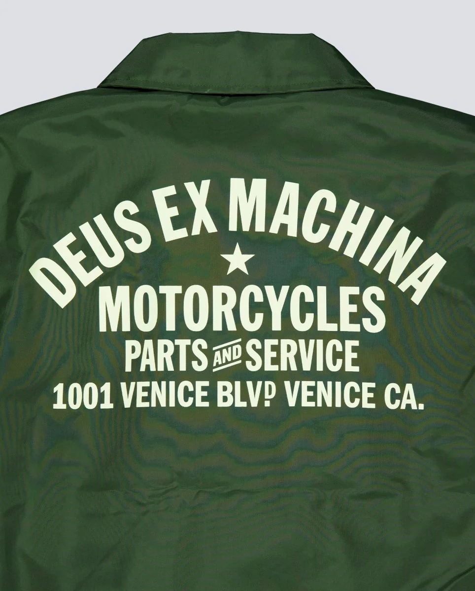 Chaqueta Deus Venice Coach Verde Unisex - Image 5