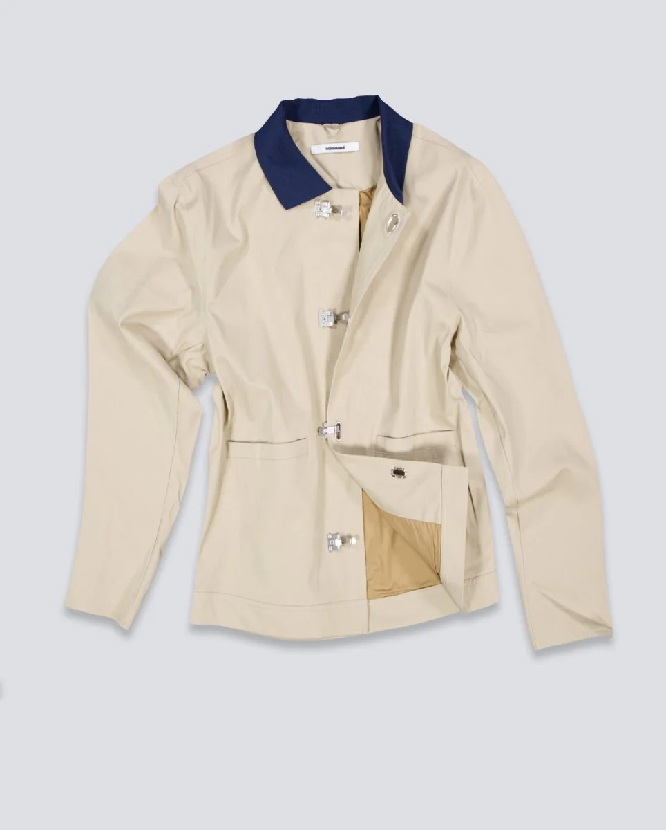 Chaqueta Edmmond Studios Signature Beige Hombre - Image 2